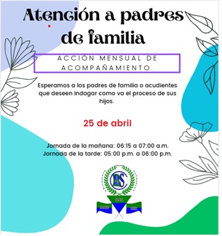 Atención a padres de familia.